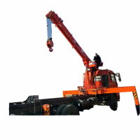 Cheapest 8 Ton 6 Section Stiff Boom Kanglim Crane For Sale